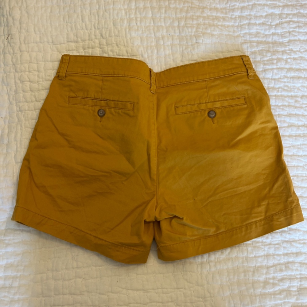 5 Inch Mustard Shorts - Picture 2 of 2